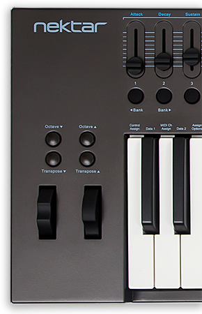 Nektar Impact LX49+ and LX61+ ▷ MIDI Controller Keyboard | DAW 