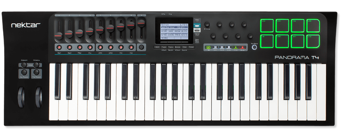 Panorama T4 and T6 ▷ MIDI Controller Keyboards | DAW Control 