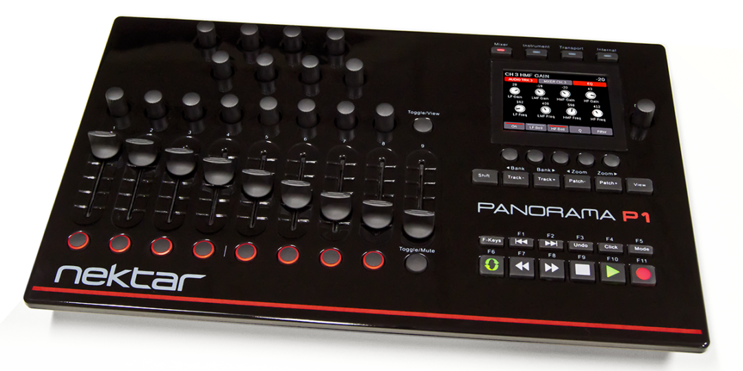 Panorama p1 usb midi controller control surface daw control