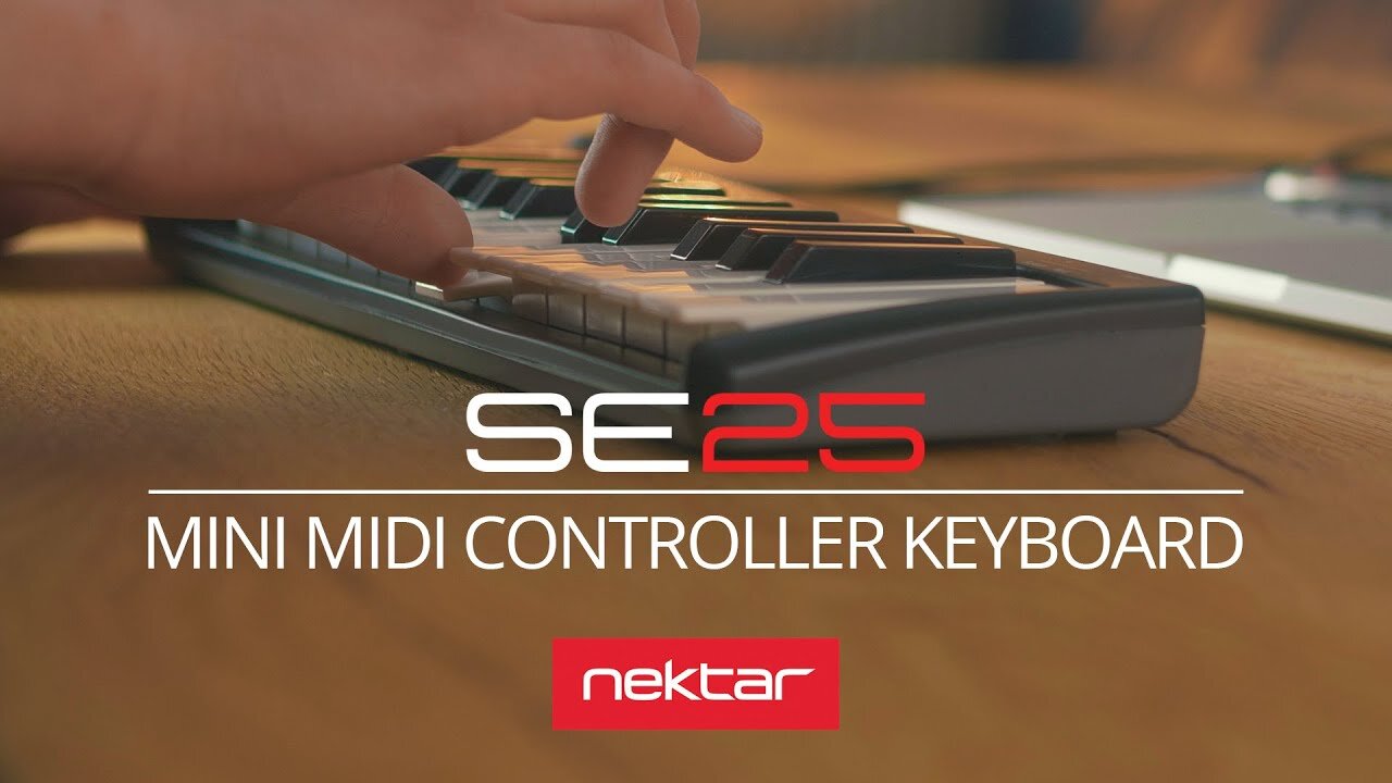 Nektar SE25 ▷ Mini MIDI Controller Keyboard | Universal