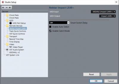 Image 4) Impact Remote Device settings in Windows