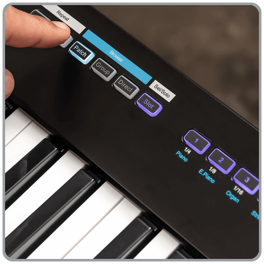 Impact GXP49, GXP61, GXP88 ▷ MIDI Controller Keyboards 