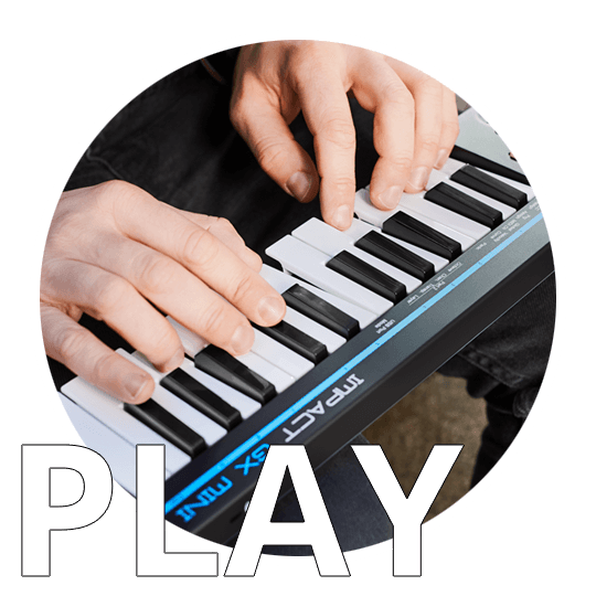 Impact GX Mini ▷ MIDI Controller Keyboard | Mini Keyboard | DAW