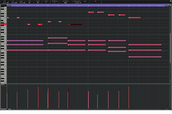 MIDI Key Editor