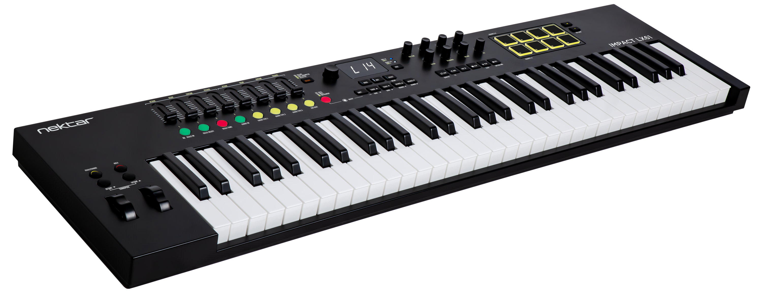 マ*ー様 Impact LX61+ Amazon.com: Nektar Impact LX61+ Keyboard Controller